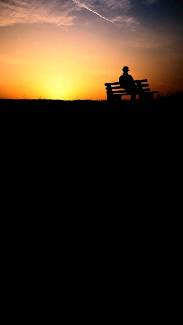 Silhouette at Sunset