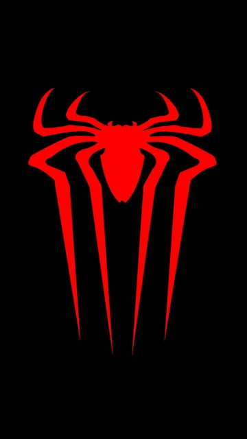 Spider Logo Red