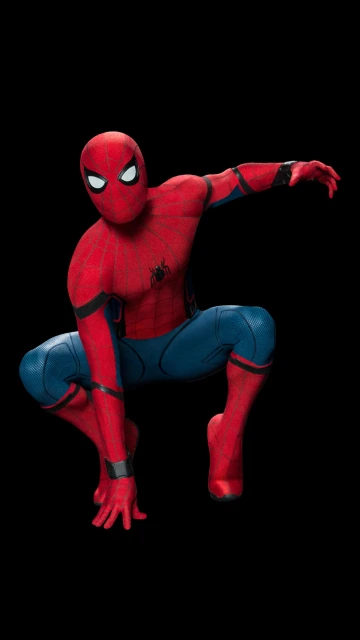 Spider Man Costume Pose