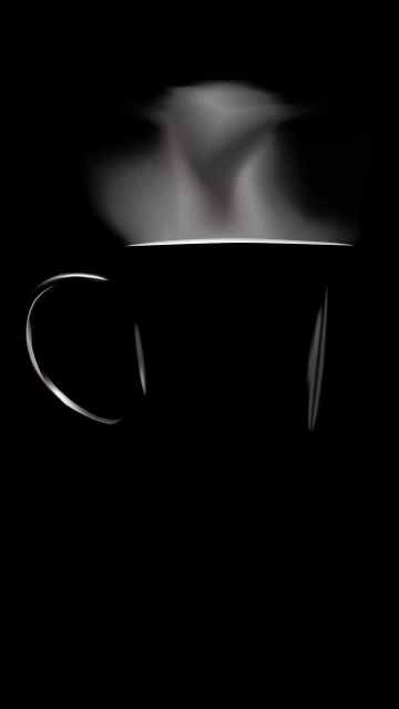 Steaming Coffee Cup