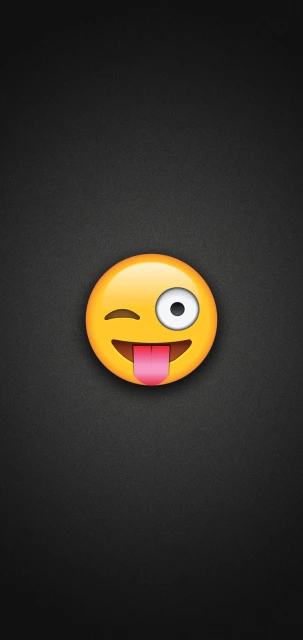 Tongue Out Emoji with Winking Eye