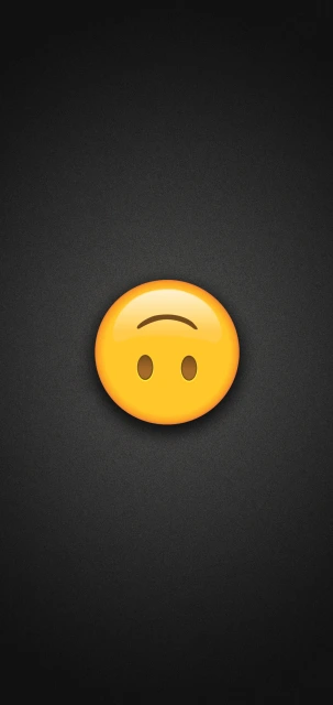 Upside Down Face Emoji