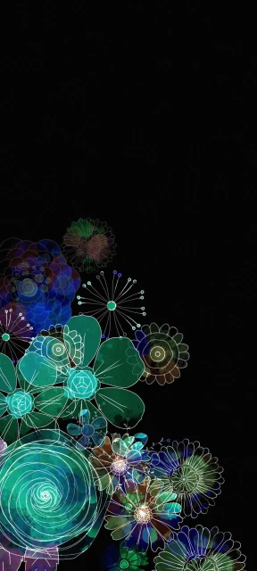 Abstract Floral Design