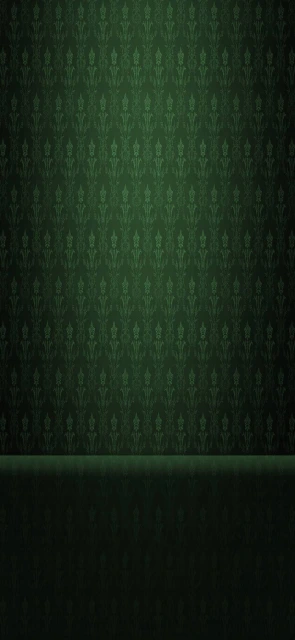 Dark Green Patterned Background