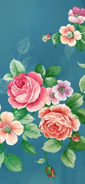 Pink Roses Wallpaper 1