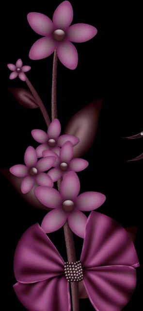 Purple Floral Design