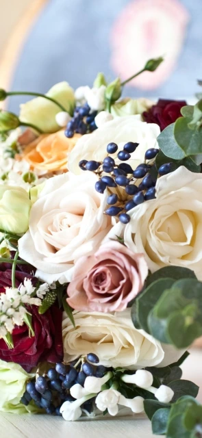 Roses and Berries Bouquet