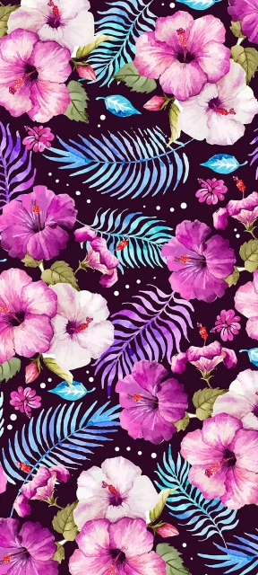 Tropical Flower Pattern