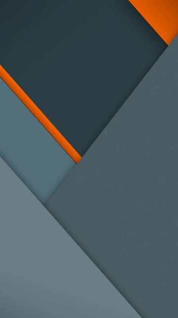 Abstract Geometric Background With Orange Accents