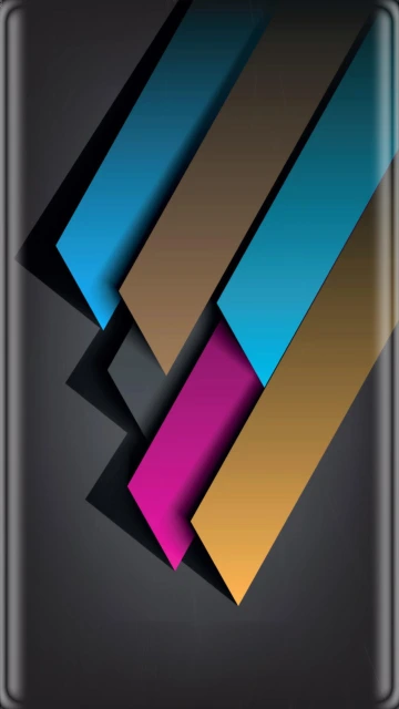 Abstract Geometric Gradient Wallpaper