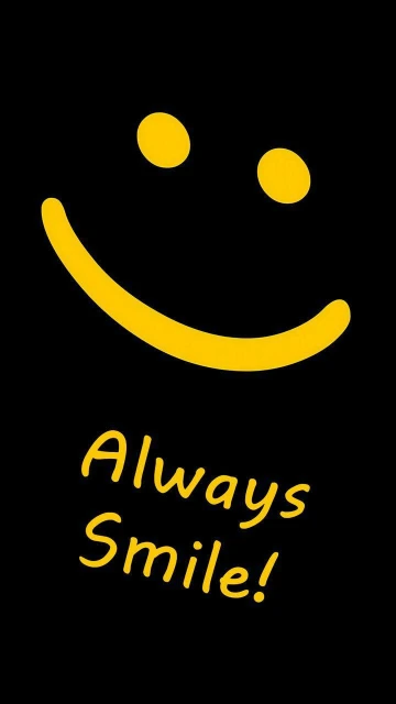 Always Smile Minimal Background HD