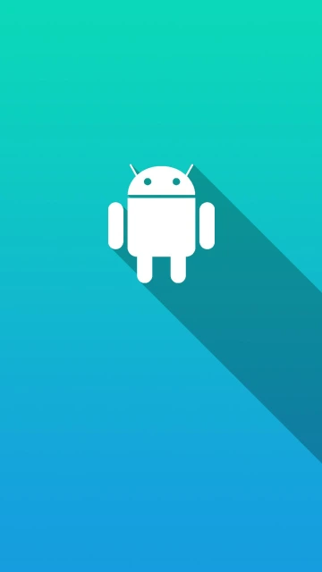 Android Robot Gradient Background