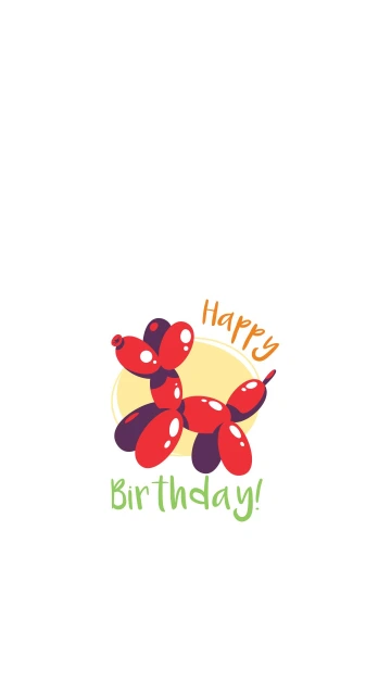 Balloon Dog Birthday
