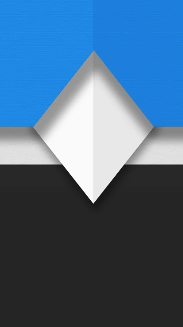 Blue Black and White Diamond Shape