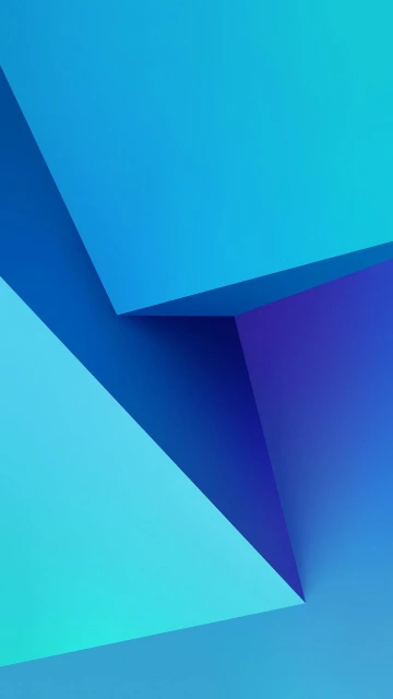 Blue Geometric Abstract Background 1