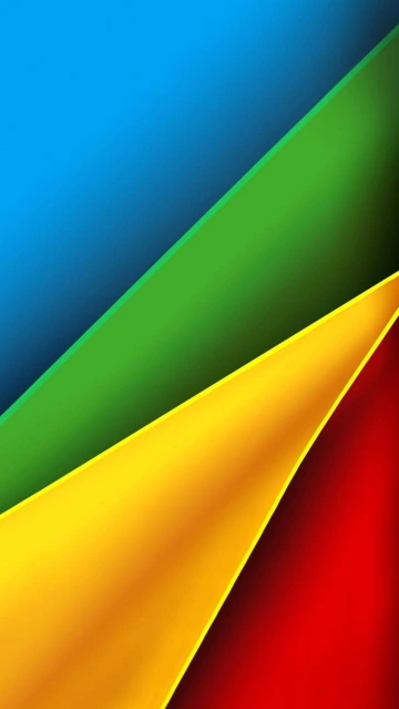 Blue Green Yellow Red Diagonal Gradient