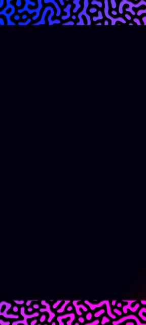 Blue Purple Abstract Border