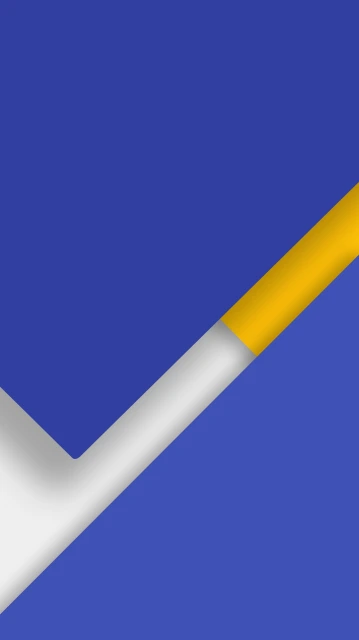 Blue Yellow White Diagonal Graphic