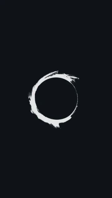 Brush Stroke Circle