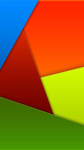 Colorful Geometric Shapes Wallpaper