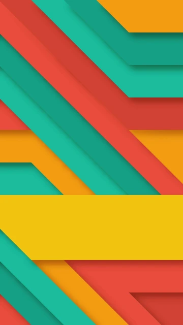 Colorful Layered Geometric Background
