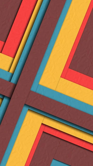 Colorful Paper Strips Background