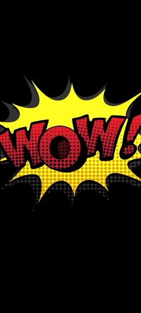 Comic Style Wow Graphic