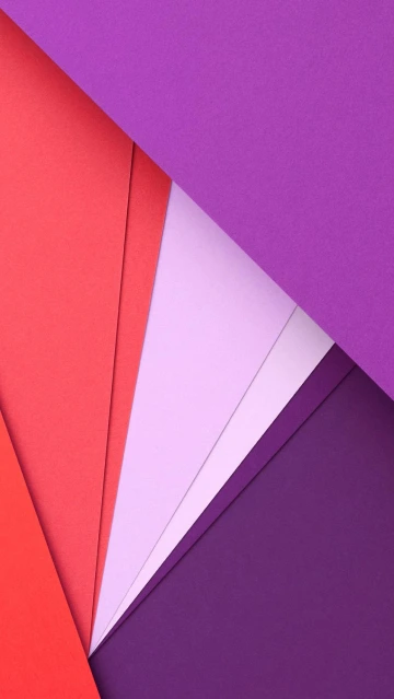 Folded Colored Paper Layers