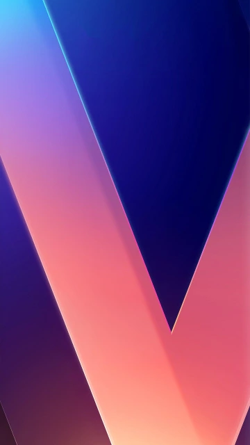 Gradient V Shape Background