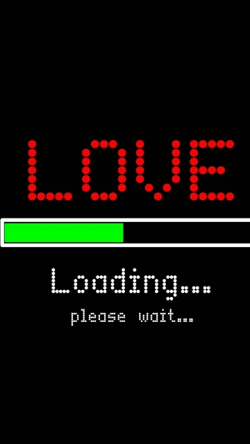 LOVE Loading Please Wait