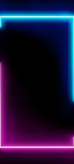 Neon Frame Wallpaper