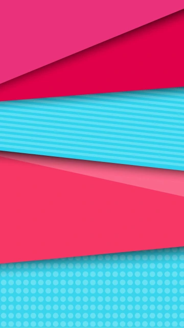 Pink and Blue Geometric Pattern Background