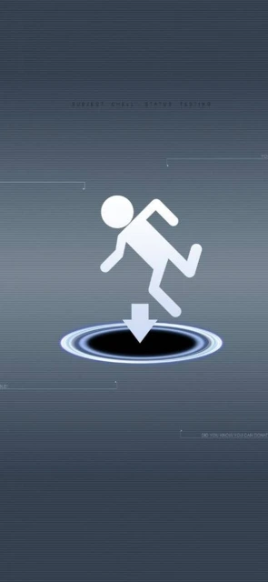 Portal Falling Icon