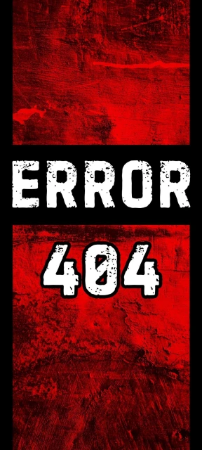 Red Background ERROR 404 Text