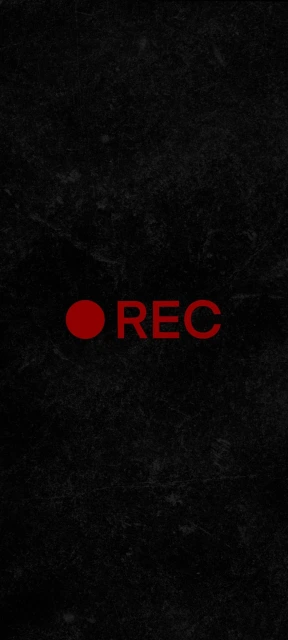 Red REC Recording Indicator