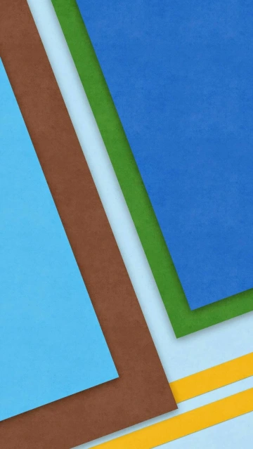 Stacked Colored Paper Sheets
