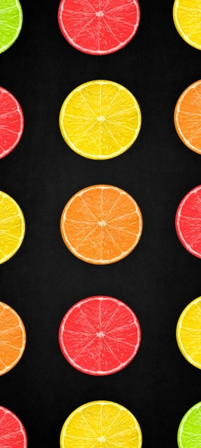 Citrus Slice Pattern