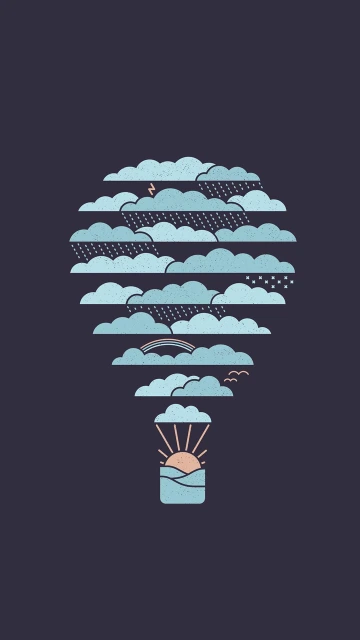 Clouds and Sun Design