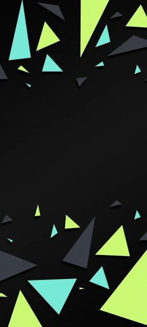 Geometric Triangles Pattern