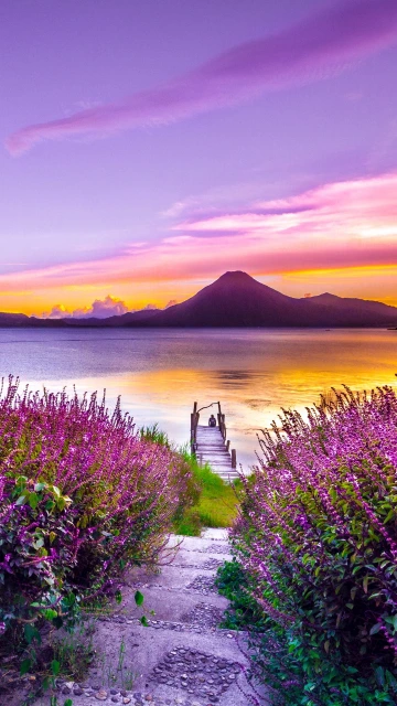 Lake Mountains Solitude