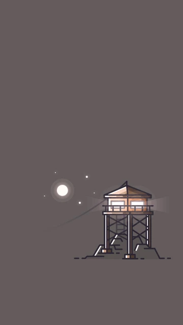 Lighthouse at Night