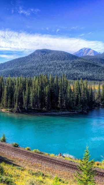 Mountain Lake Landscape