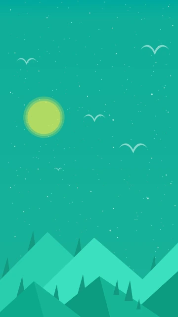 Mountain Night Sky