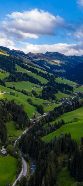 Mountain Valley Landscape