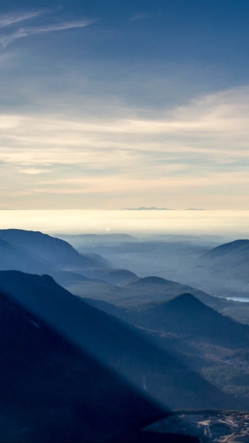Mountains Sky Mist