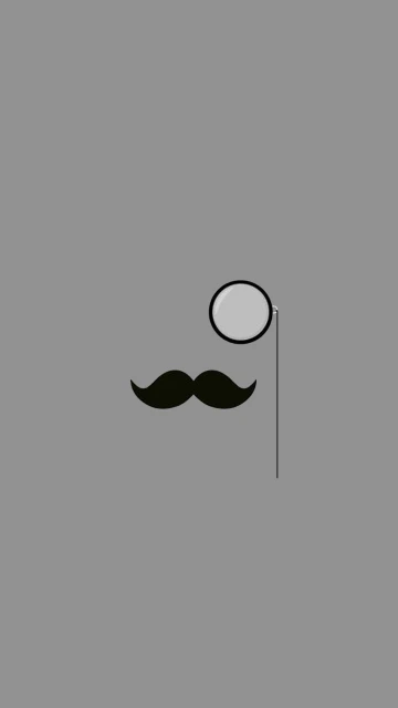 Mustache and Monocle
