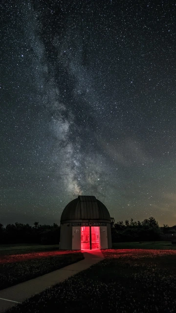 Observatory Starry Sky Milky Way