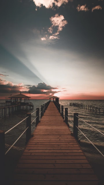 Pier Bay Sunset