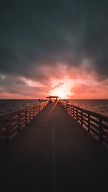 Pier Sea Skyline