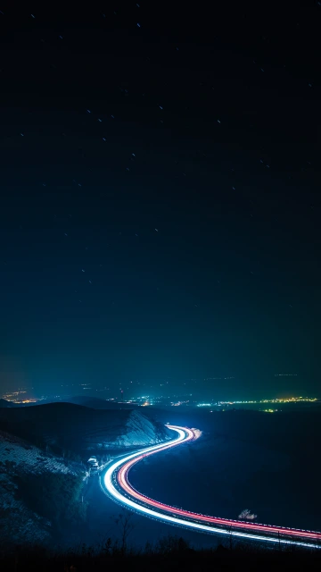 Road Turn Backlight